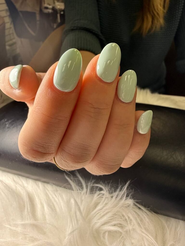 floral nails spring manicure